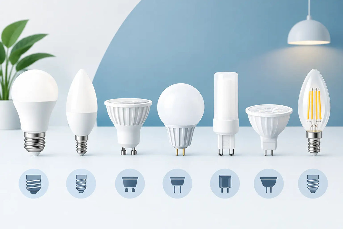LED-Leuchtmittel Sockel Übersicht für Ihr Projekt