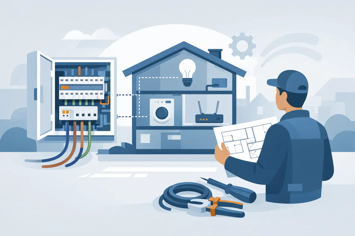 Unterverteilung im Haus sinnvoll planen