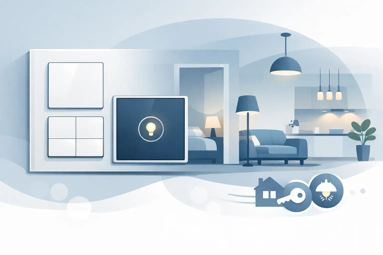 Lichtschalter-Set für die ganze Wohnung