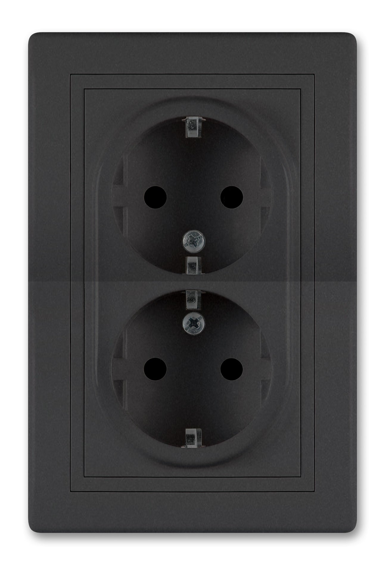 Prestige Line Doppelsteckdose 16A/250V~ zum Einbau in eine Installatio ...
