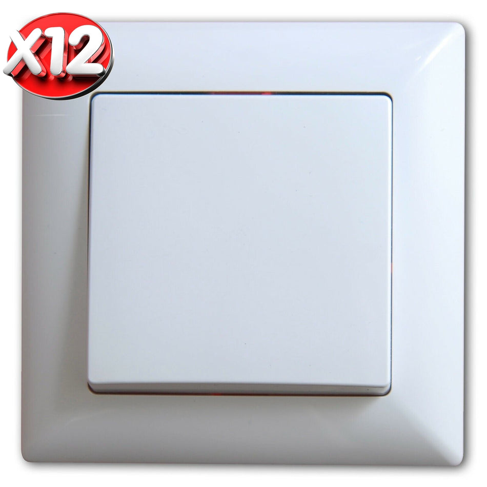 ETTROIT Interruttore 1P 16A Unipolare Colore Bianco Compatibile Con Vimar Plana 8059692404766 ETTROIT Interruttore 1P 16A Unipolare Colore Bianco Compatibile Con Vimar Plana 8059692404766