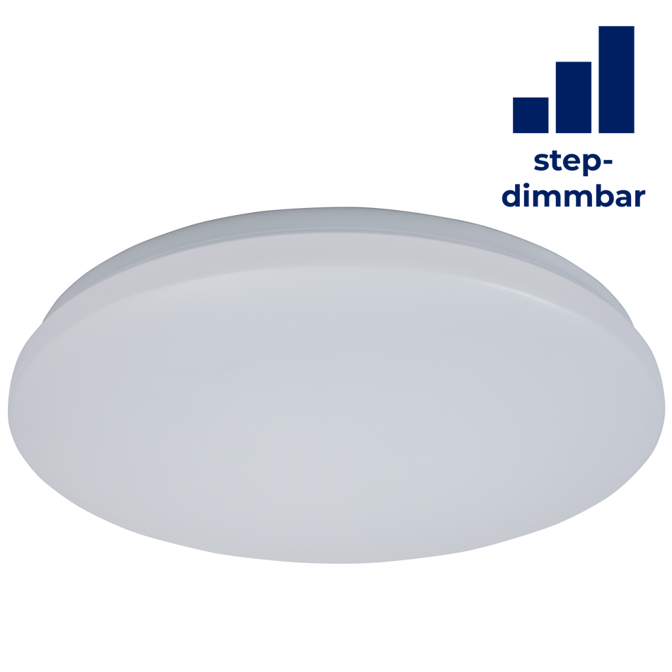 McShine 24W LED-Deckenleuchte "illumi" warmweiß 3000K, 1920lm, Ø38cm, step-dimmbar