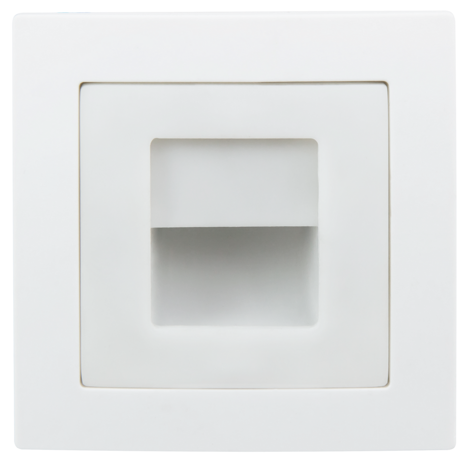 McPower "Flair" LED-Einbauleuchte 80x80mm, 3000K, warmweiß, 86lm