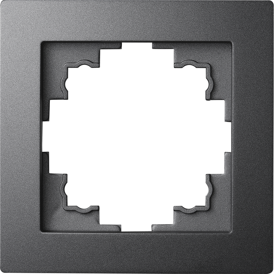 McPower "Flair" 1-fach Rahmen, anthrazit