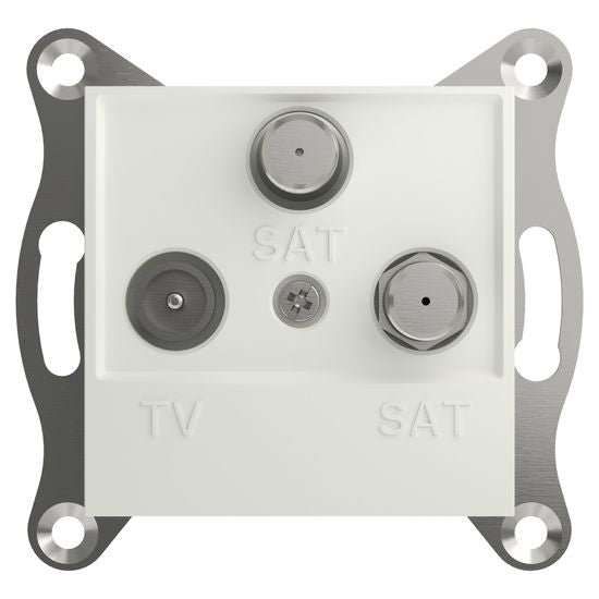 Schneider Electric ASFORA SAT-TV-SAT Enddose 1dB UP weiss EPH3670121D