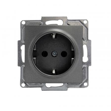 443001S - Interruttore a sfioramento, Allumia S44, colore Grigio Tech 443001S - Interruttore a sfioramento, Allumia S44, colore Grigio Tech