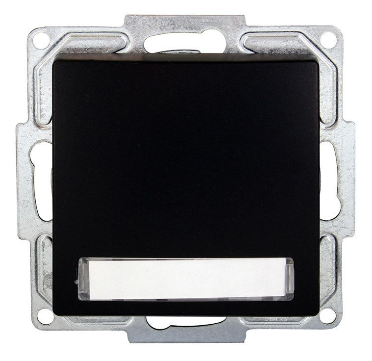 Visage Klingeltaster Mit Namensschild – Unterputz, Weiß | 82x82x47,4 Mm, Für 12V/230V