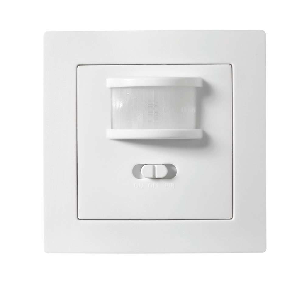 McPower "Flair" Unterputz IR Bewegungsmelder 160°, 750W, LED geeignet, UP, weiß